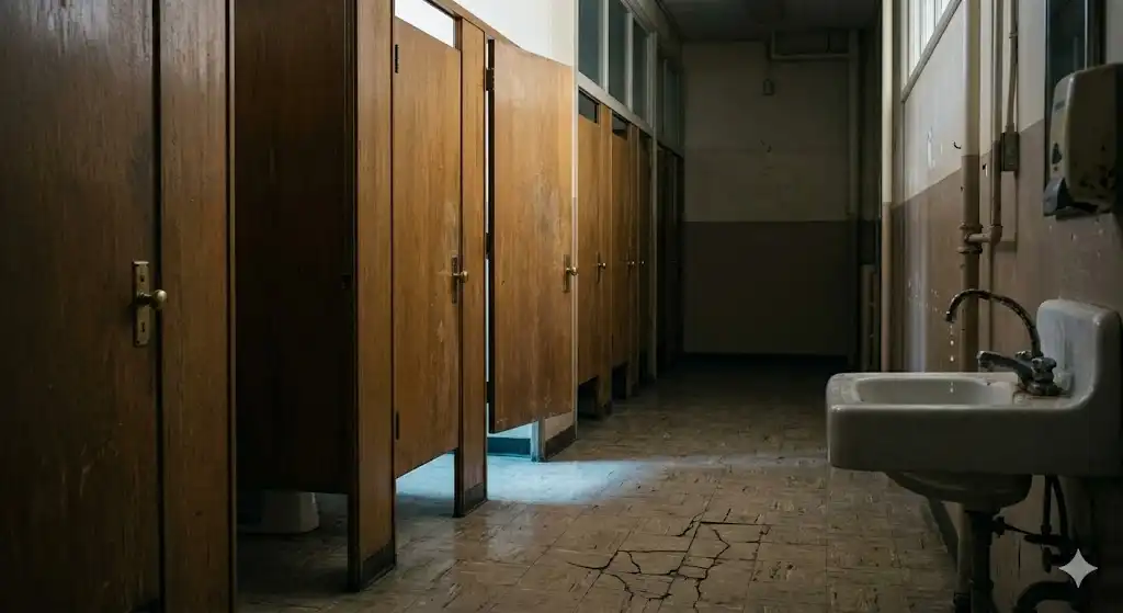 学校のトイレの三番目の個室|花子さん伝説が宿る場所の構造的な理由を象徴する