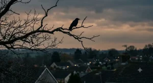 低い声で鳴くカラスの正体を解体するイメージ｜カラスの鳴き声の種類